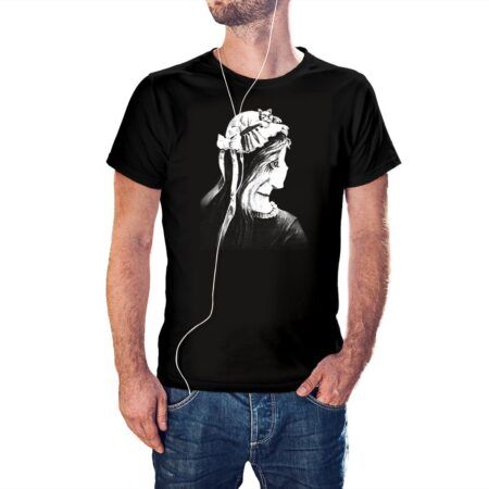 Camiseta Mi Esposa y mi Suegra color negro