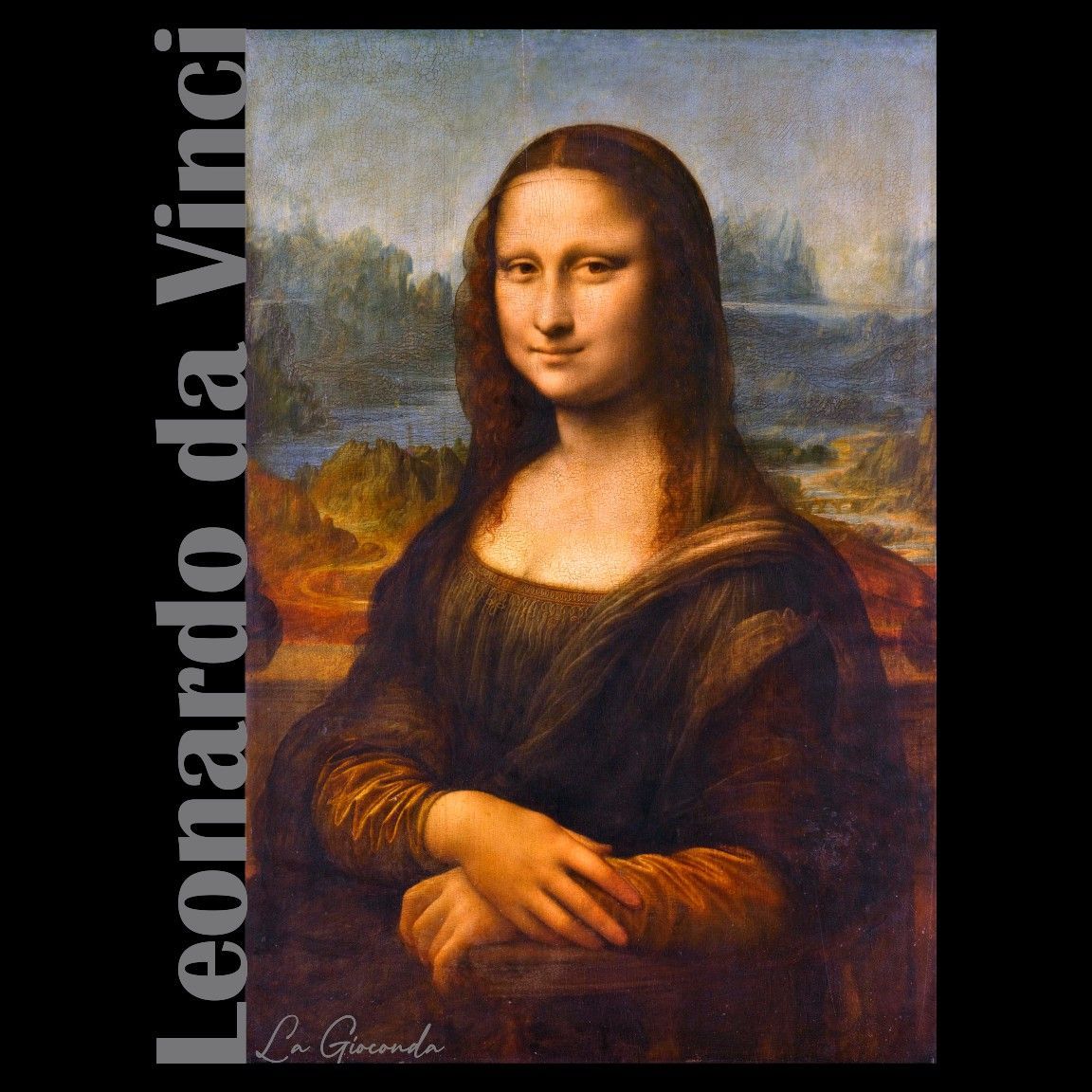 Diseño La Gioconda de Leonardo Da Vinci