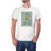Camiseta Autorretrato de Van Gogh color blanco