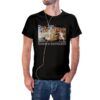 Camiseta Nacimiento de Venus de Boticelli color negro