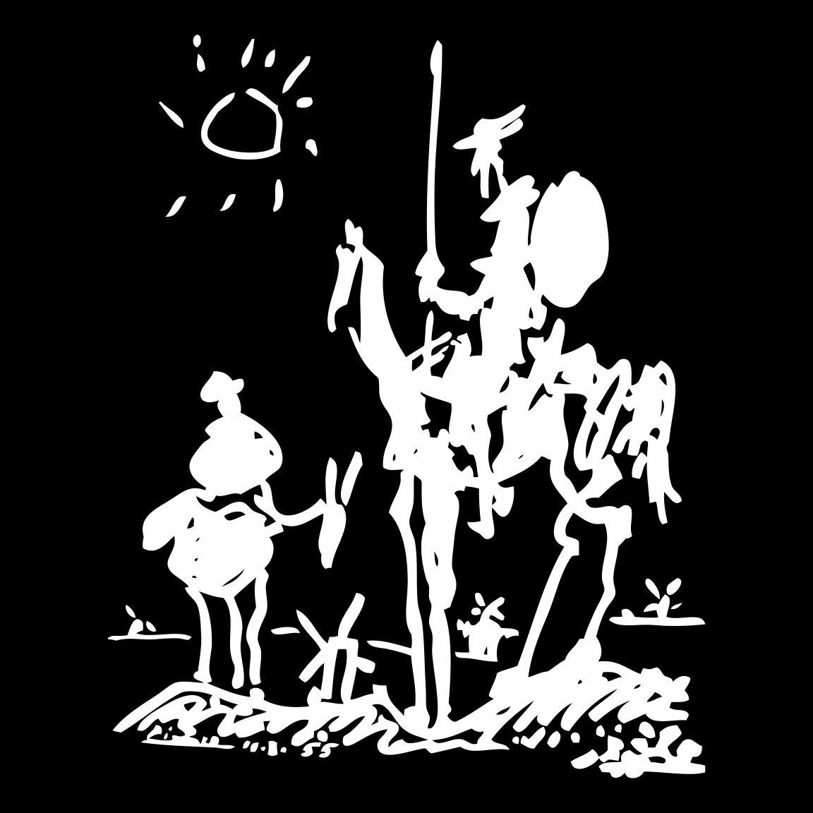Camiseta Don Quijote de Picasso diseño Camiseta Don Quijote de Picasso diseño