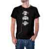Camiseta Tres Monos Sabios color negro