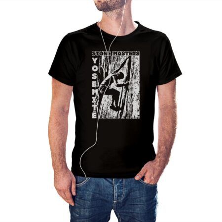 Camiseta Stone Masters Yosemite color negro