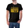 Camiseta Caution Heavy Metal Inside color negro