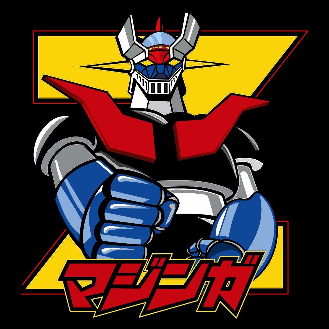 Diseño camiseta Mazinger Z