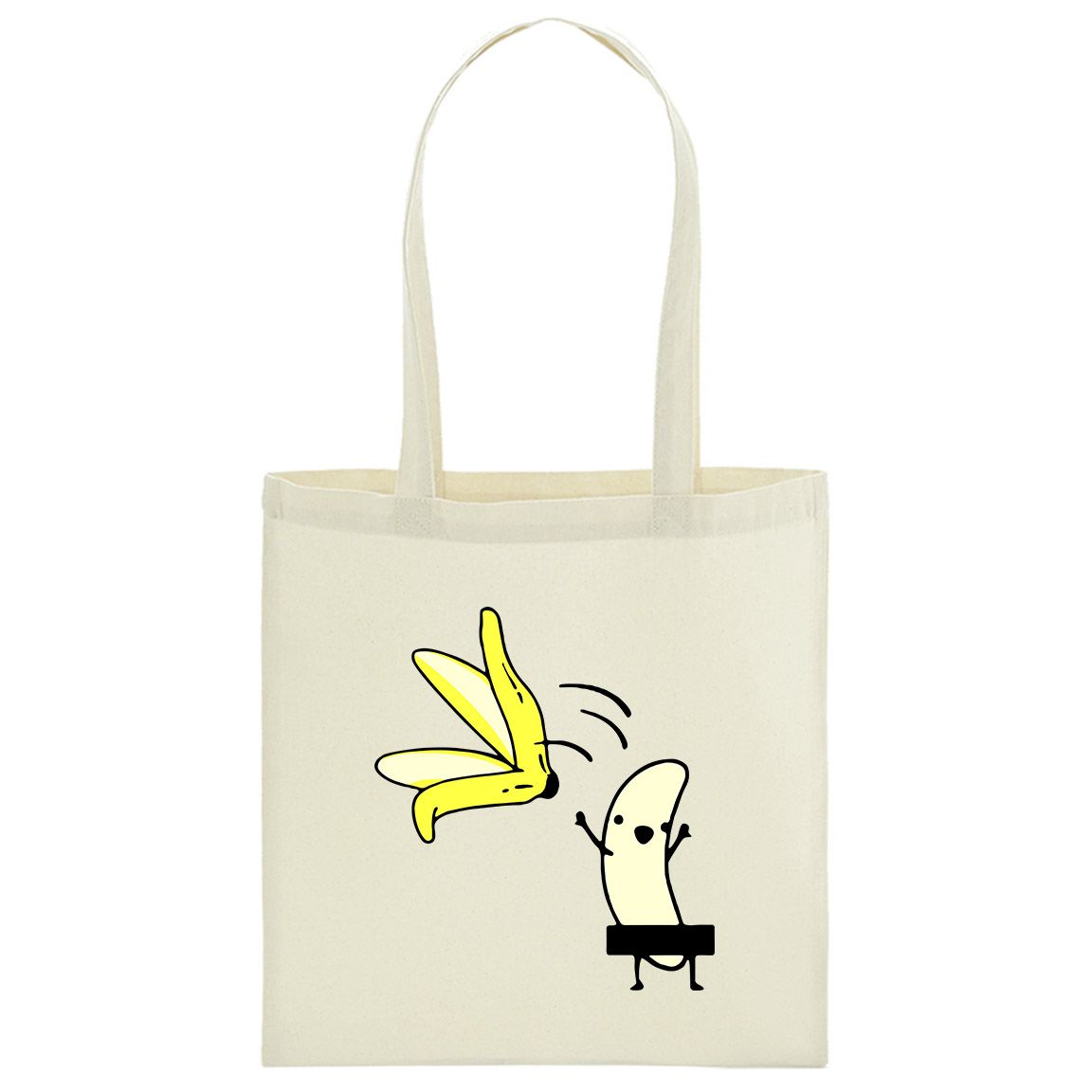 Bolsa de tela 100% Algodón Banana Nude