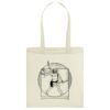 Bolsa de tela 100% Algodón Hombre Vitruvio Guitarra Bolsa de tela 100% Algodón Hombre Vitruvio Guitarra