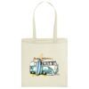 Bolsa de tela 100% Algodón Camper Beach Van