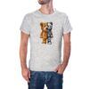 Camiseta Osito Robot color gris