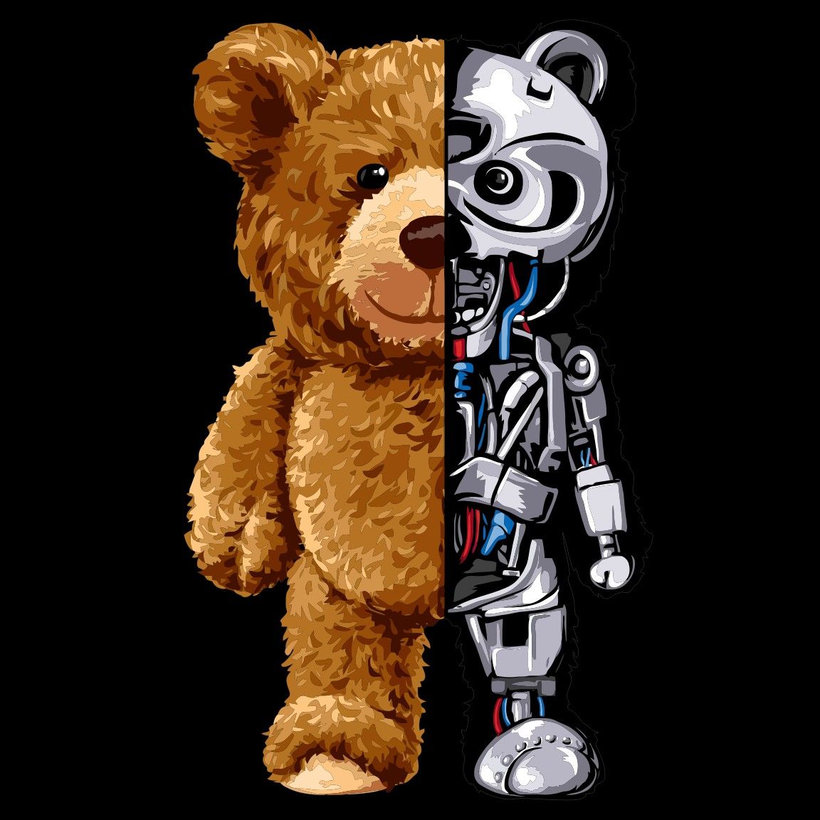 Diseño Osito Robot