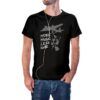 Camiseta Mas Música Menos Guerra color negro
