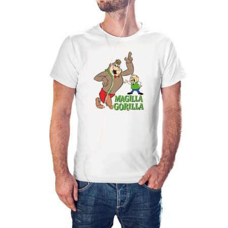 Camiseta Maguila el Gorila color blanco