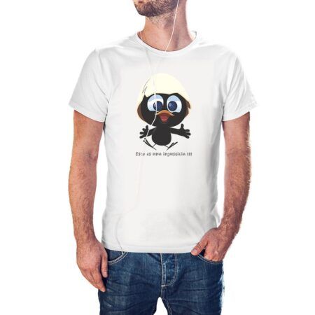 Camiseta Calimero esto es una injusticia color blanco