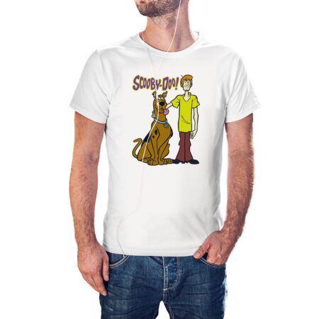 Camiseta Scooby Doo and Shaggy color blanco