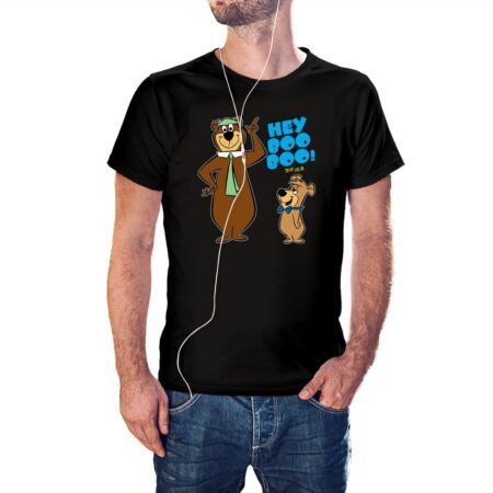 Camiseta Hey Boo Boo color negro