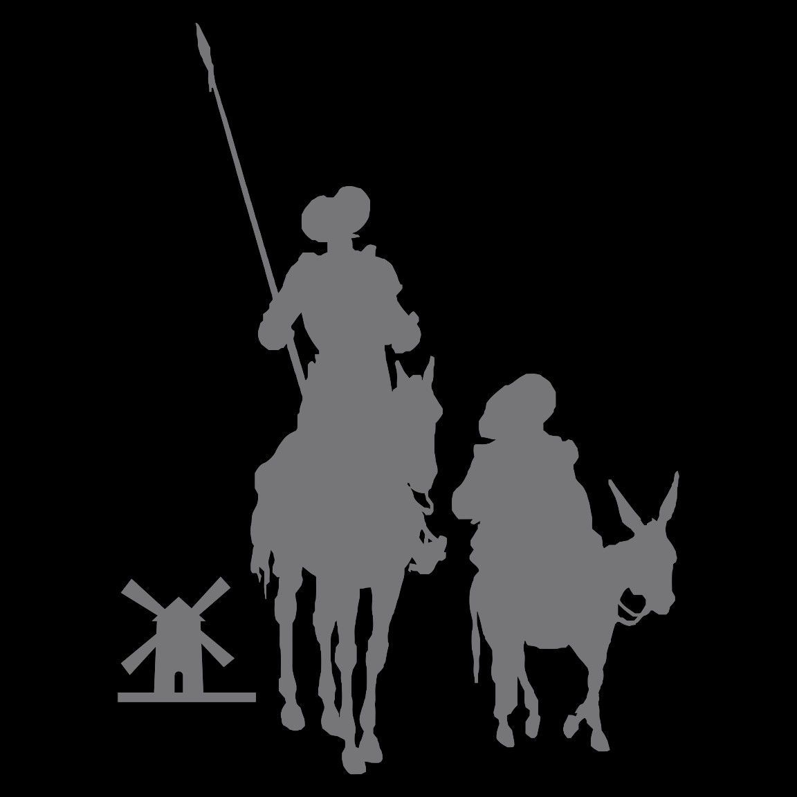 Diseño Quijote y Sancho