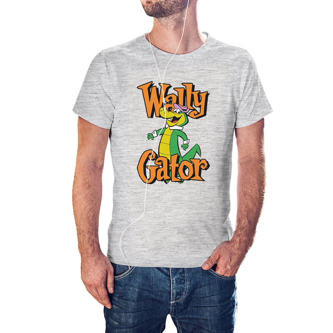 Camiseta El Lagarto Juancho color gris jaspeado