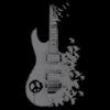 Diseño Guitarra pájaros