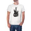 Camiseta Guitarra pájaros color blanco