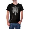 Camiseta Torso Esqueleto color negro