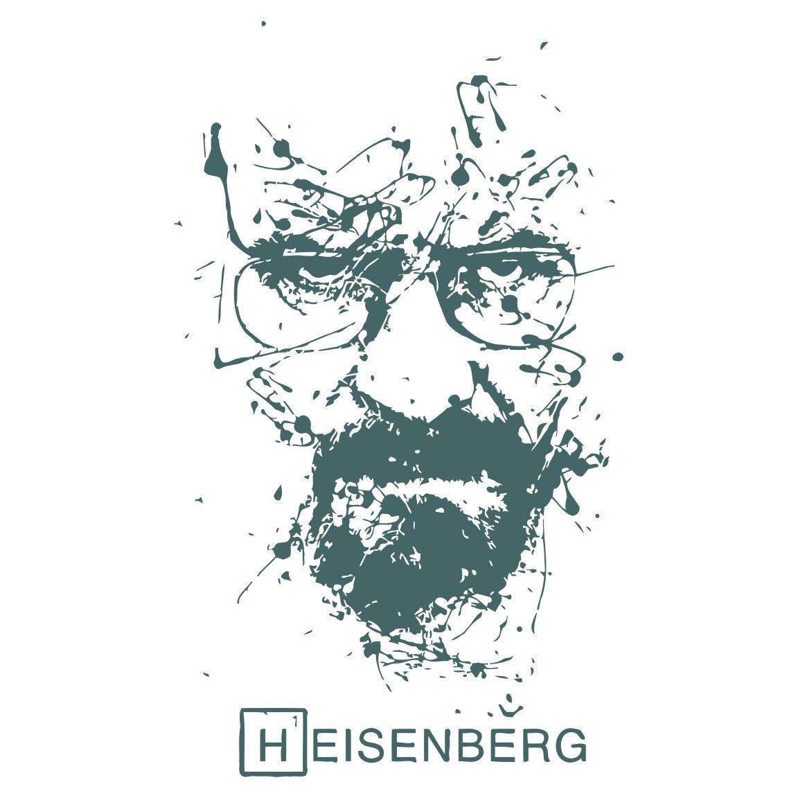 Diseño Heisenberg salpicaduras