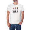 Camiseta Niña Globos Evolution color blanca