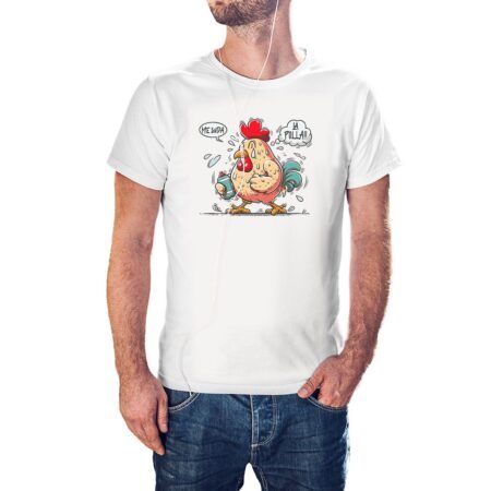 Camiseta Me Suda La Polla color blanco