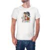 Camiseta Búho un Café la noche es muuu larga! color blanco Camiseta Búho un Café la noche es muuu larga! color blanco