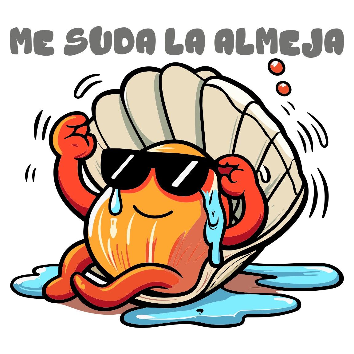 Diseño Me Suda la Almeja Diseño Me Suda la Almeja