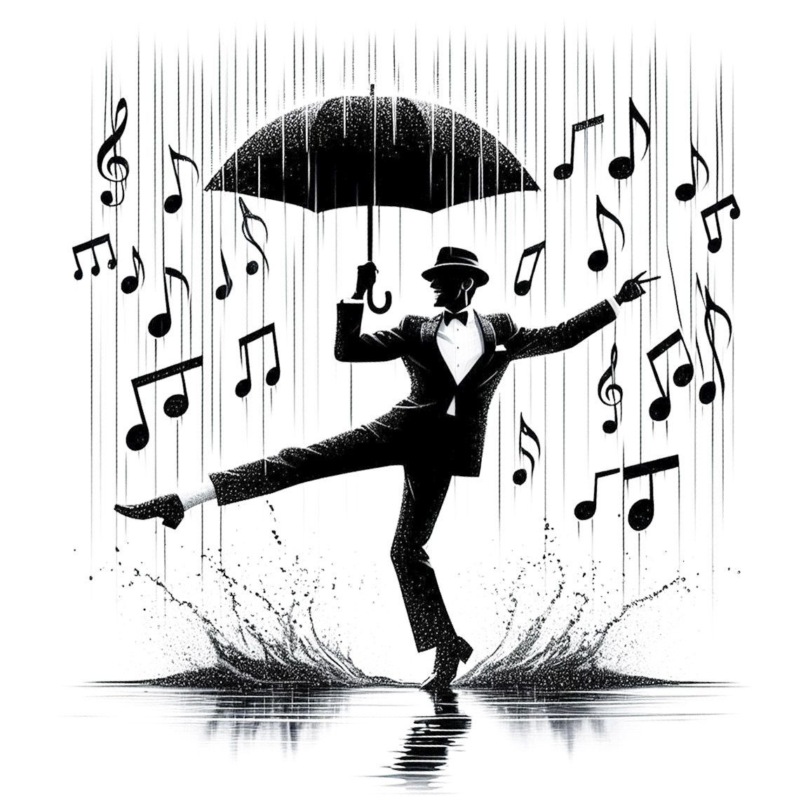 Diseño Singin' in the Rain