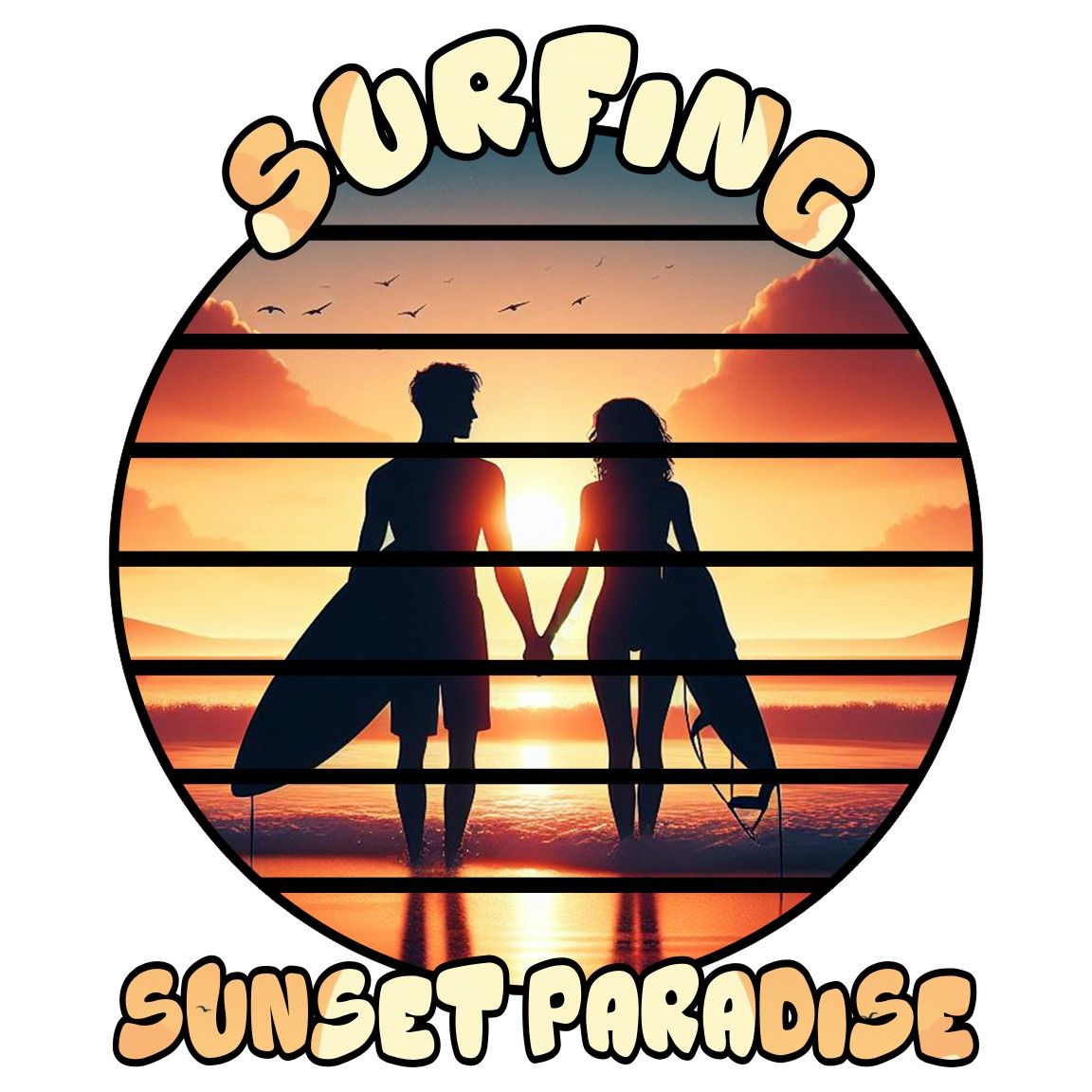 Diseño Surfing Ocaso Diseño Surfing Ocaso
