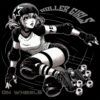Diseño Roller Girl on Wheels Diseño Roller Girl on Wheels