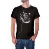 Camiseta Astronauta Ciclista color negro