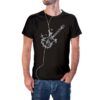 Camiseta Ghost Electric Guitar color negro