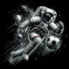 Diseño Astronauta Futbolista