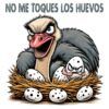 Diseño No me toques los huevos