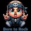 Diseño Baby Born to Rock