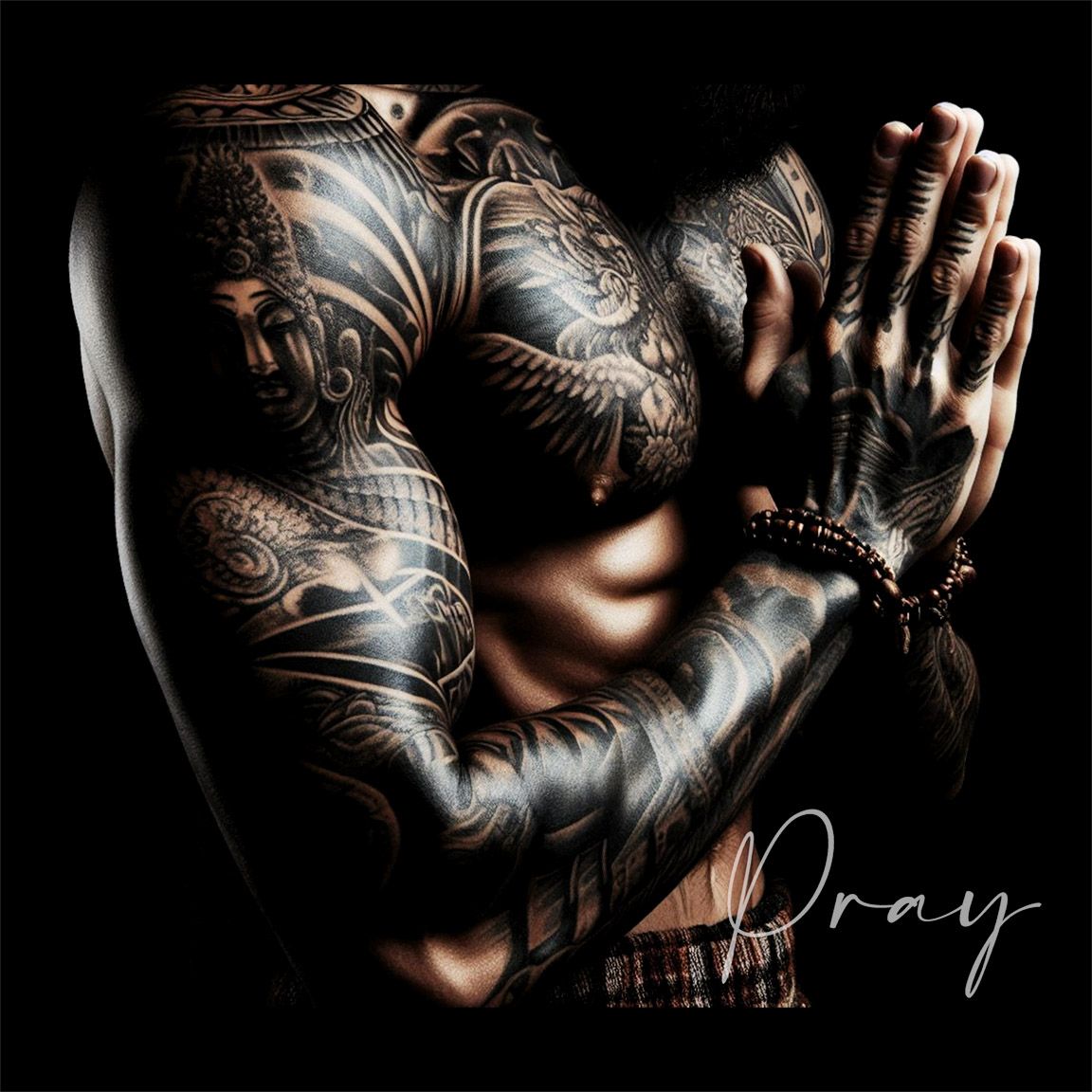 Diseño Pray Tattoo