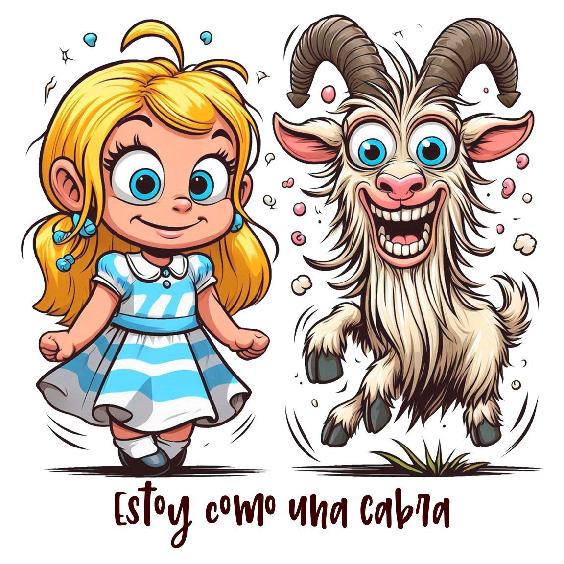 Diseño Estoy Como una Cabra