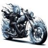 Diseño Biker on Fire