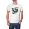 Camiseta Tortuga Jugando al Futbol color blanco