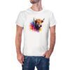 Camiseta Toro Acuarela color blanco Camiseta Toro Acuarela color blanco