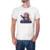 Camiseta Gato DJ color blanco