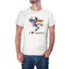 Camiseta I Love Capoeira color blanco