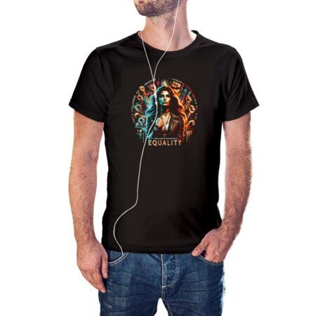 Camiseta Women Equality color negro