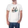 Camiseta Diosa Griega Temis Acuarela color blanco