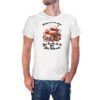 Camiseta Porque no es lo mismo dos tazas de té que dos tetazas color blanco