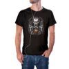 Camiseta Vampiro Murciélagos y Calabaza color negro