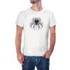 Camiseta Iridescent Metallic Black Widow color blanco