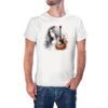 Camiseta La Chica de la Guitarra color blanco